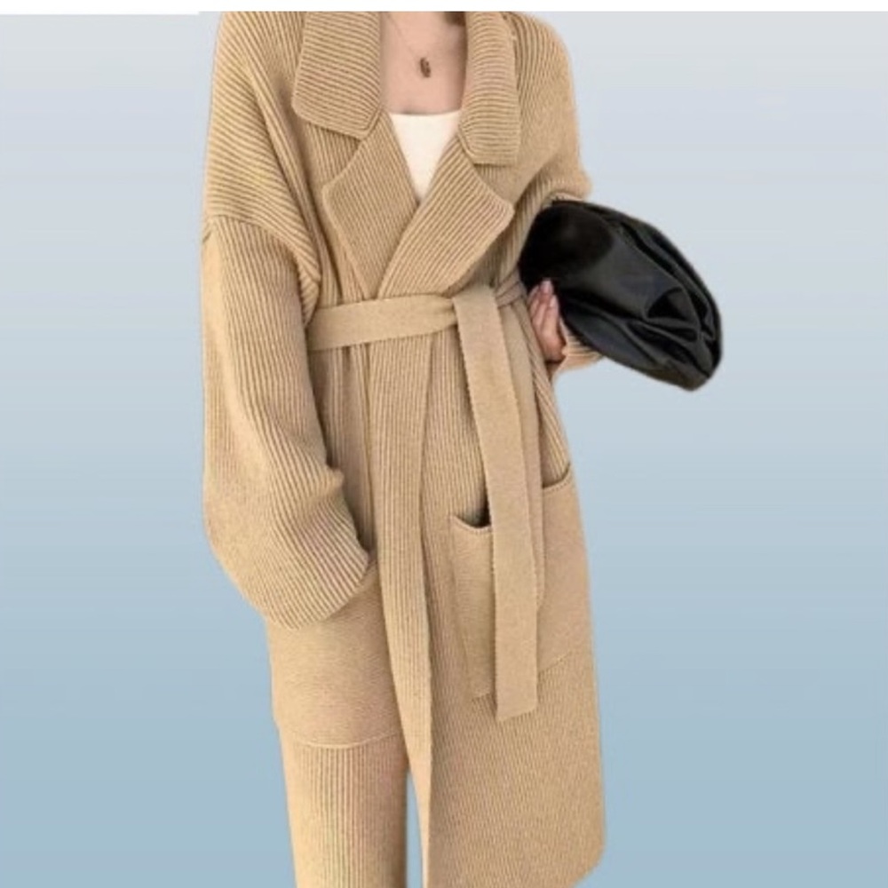 Chunky knit cardigan